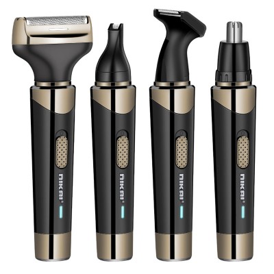 NIKAI 4 IN 1 Multi-functional Electric Nose Trimmer Eyebrow Trimmer Shaver for Men Rechargeable