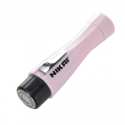 NIKAI Mini Battery Electric Lady Shaver for Travel Hot Selling