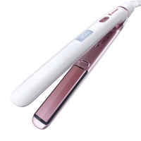 SHINON Wet and Dry Hair Straightener LCD Display Ceramic Coating