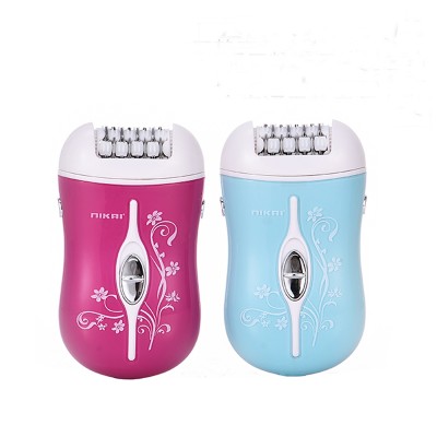 NIKAI rechareale lady epilator cordless travel painless removal machine