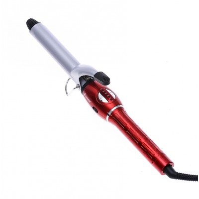 SHINON Cylindroid Hair Curler with LED Light Rotating