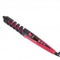 SHINON Professional Spiral Hair Curler Ceramic Coating LCD Display