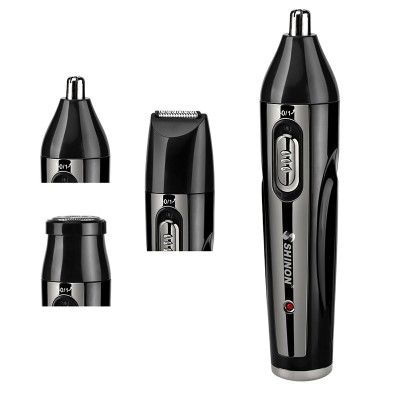 SHINON Multifunctional 2 in 1 Nose Trimmer Moustache Rechargeable New Design